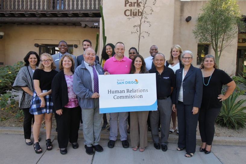 San Diego Human Relations Commission Group Photo