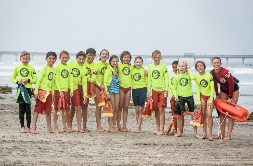 junior lifeguards ocean beach