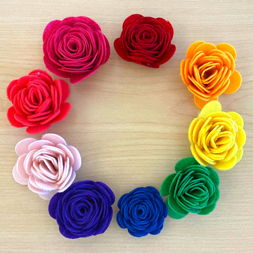 How-To Festival - Karen Nguyen - How-to cut and assemble felt flowers