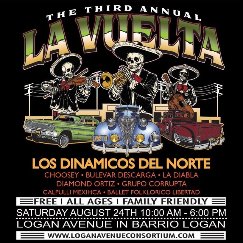 La Vuelta Barrio Logan Car Cruise