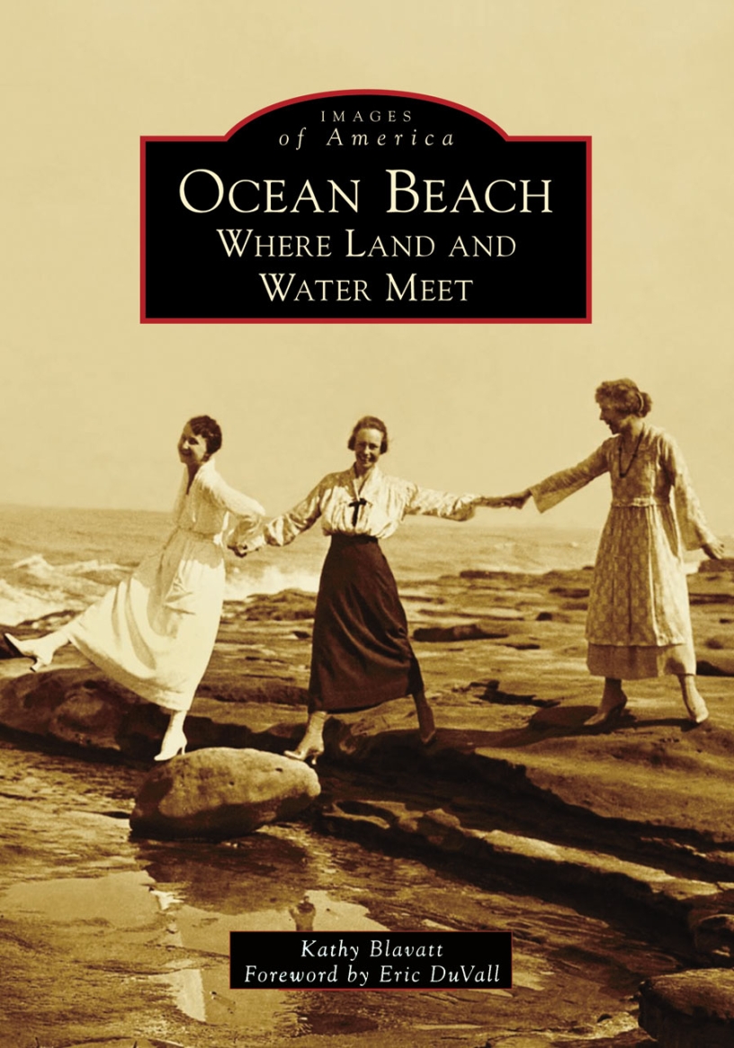Ocean Beach Where Land and Water Meet by Kathy Blavatt