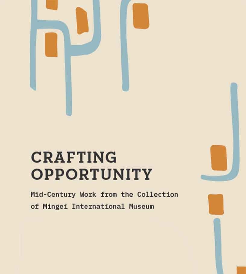 Crafting Opportunity exhibit poster