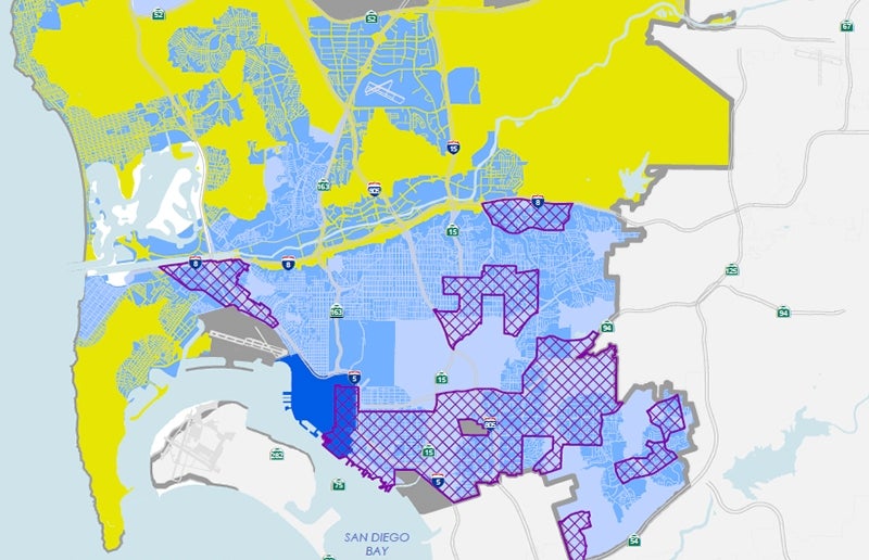 Mobility Choices Zones Map