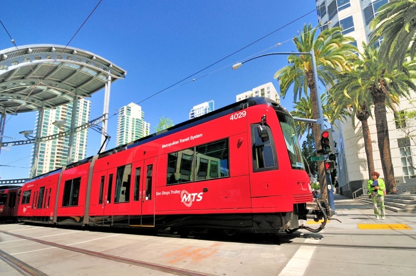 MTS Trolley American plaza