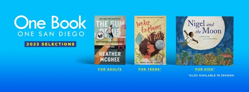 One Book One San Diego 2023 Book Selections
