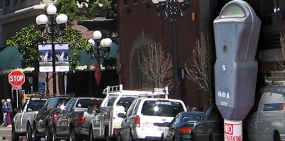 Photo of Parked Cars and Parking Meter