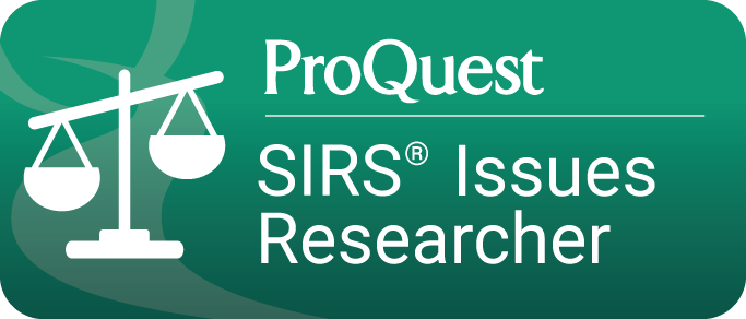 ProQuest SIRS Issues Researcher Database button