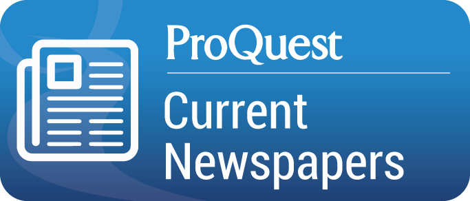 ProQuest US Newsstream database button graphic