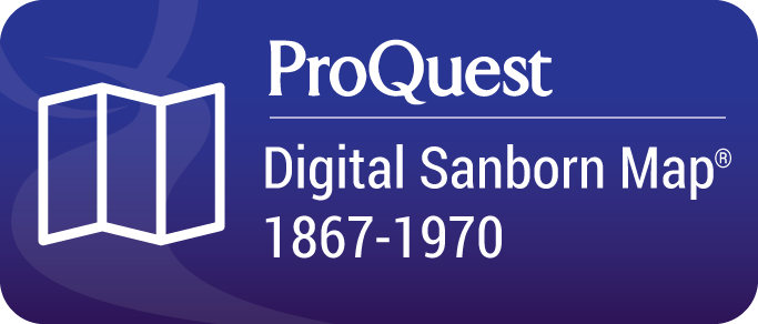 ProQuest Digital Sanborn Map database button graphic
