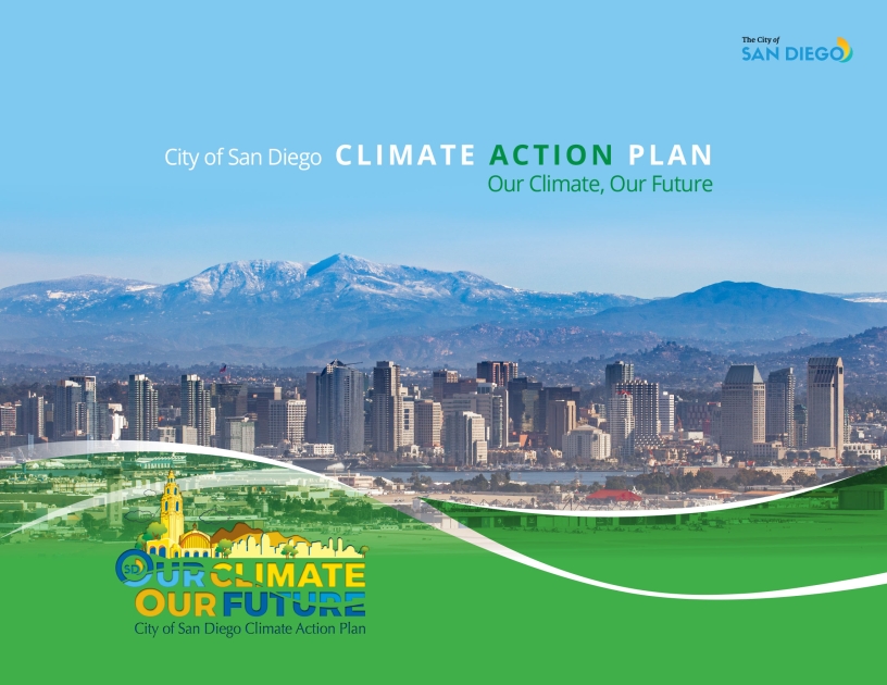 Image of the cover of the 2022 Climate Action Plan