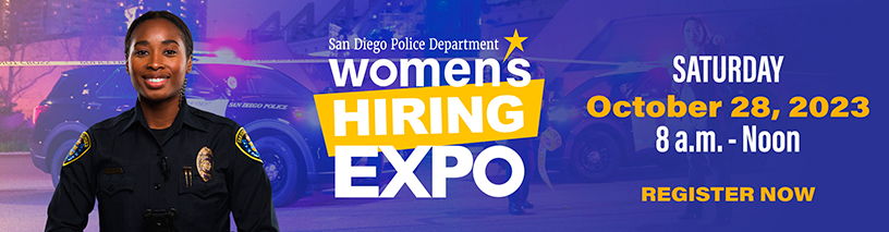 San Diego Police Department Women's Hiring Expo