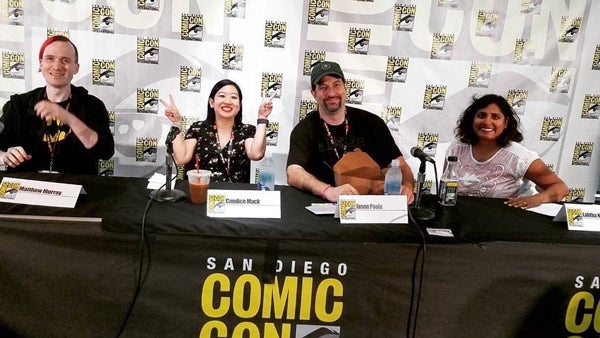 Panelists from the 2016 Comic Conference for Educators and Librarians.