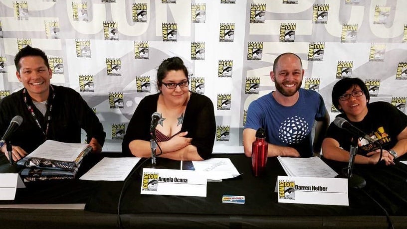 Panelists from the 2016 Comic Conference for Educators and Librarians.