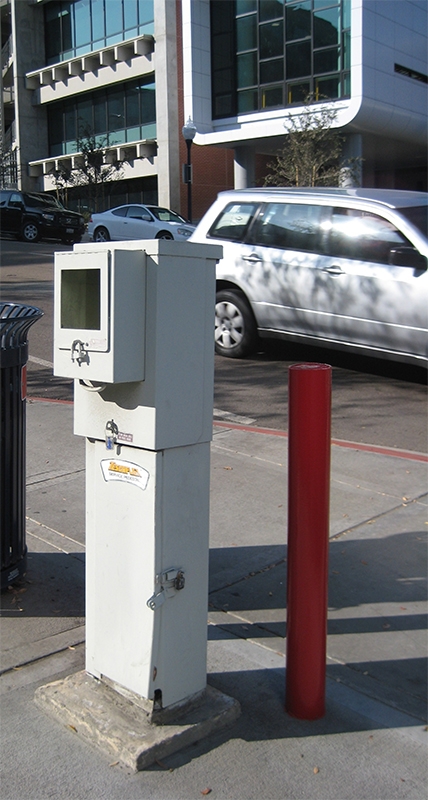 Photo of Service Meter Pedestal