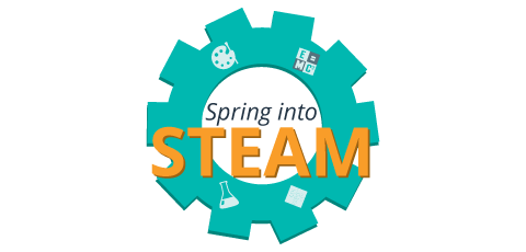 Spring into STEAM logo