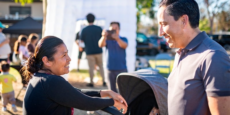 Mayor Todd Gloria in the Community