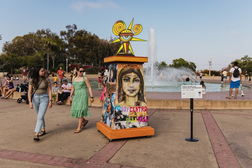 Balboa Park Fountain Artwork