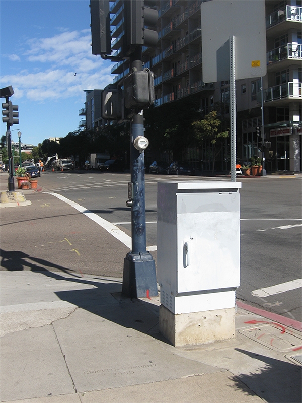 Photo of Type 336 Traffic Signal Cabinet