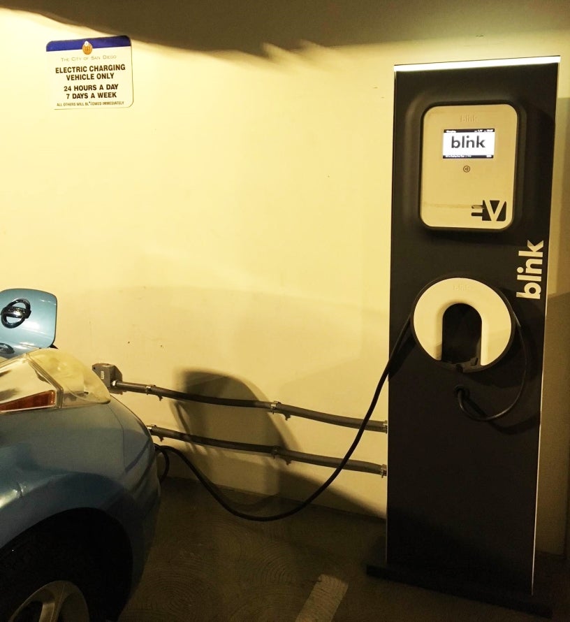 Central Library EV Charging Station