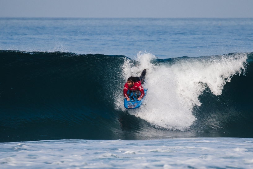 Christiaan Bailey Riding a Wave