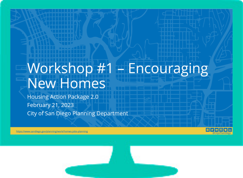 Virtual Workshop: Encouraging New Homes