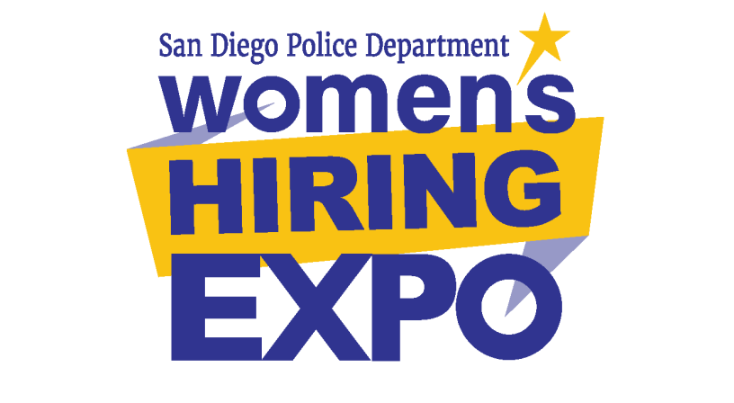 SDPD Women's Hiring Expo Logo