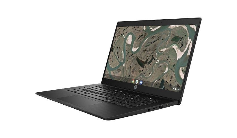 Photo of an open laptop.