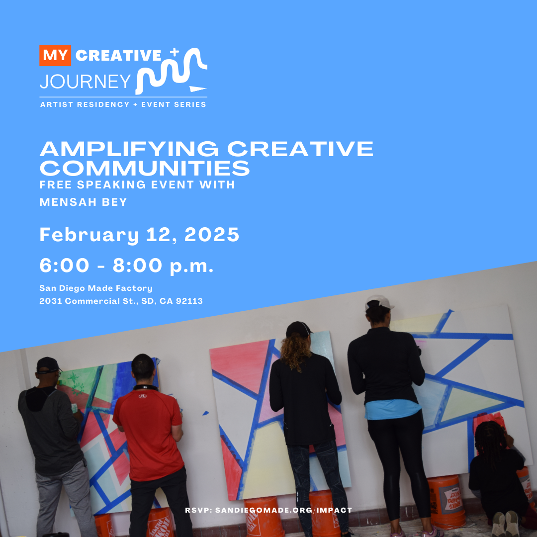 Amplifying Creative Communities Free Speaking Event 