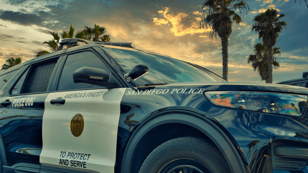 photo of SDPD Patrol Car