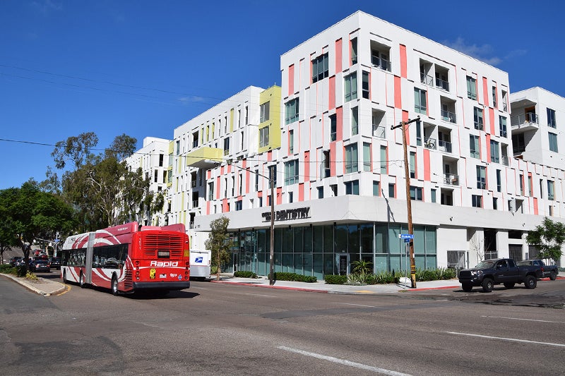 building on El Cajon Blvd and Alabama