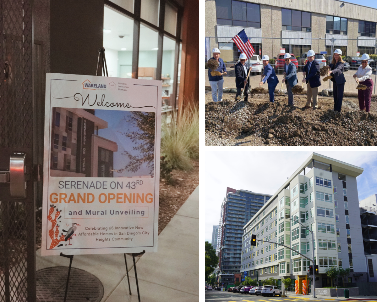 Ground break, housing