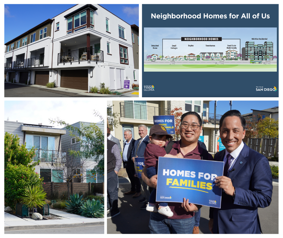 Mayor Gloria, Neighborhood Homes for All of Us