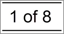 An example of an improper plan sheet number.
