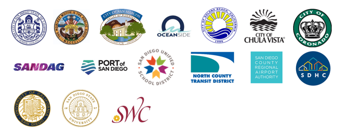 Local government agencie's logos