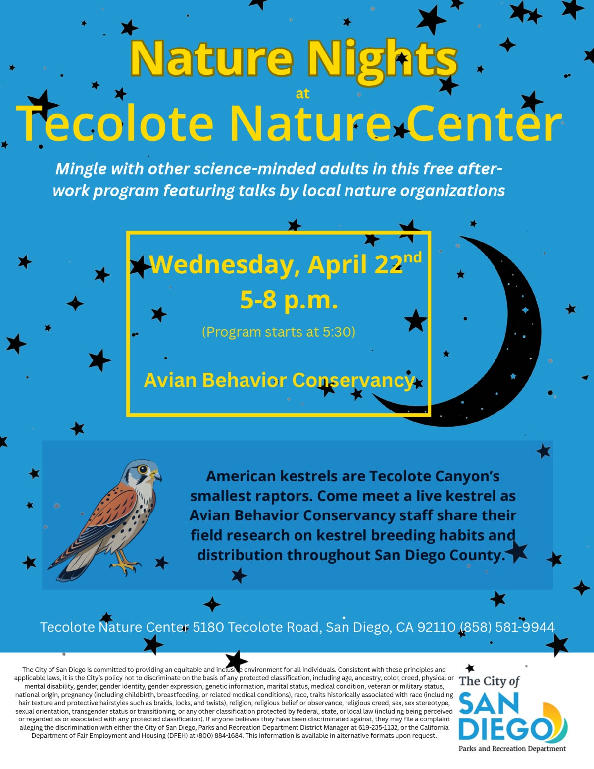 Nature Nights at Tecolote