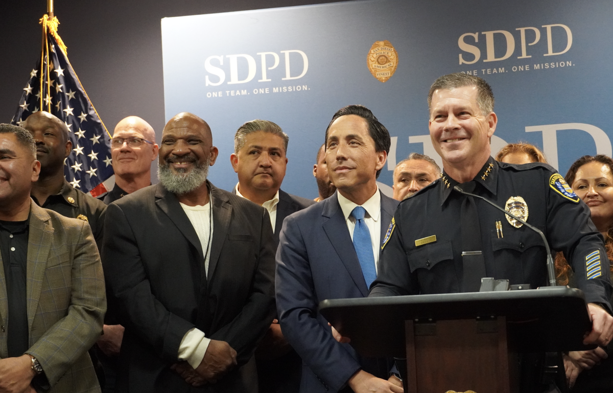 crime drop news conference