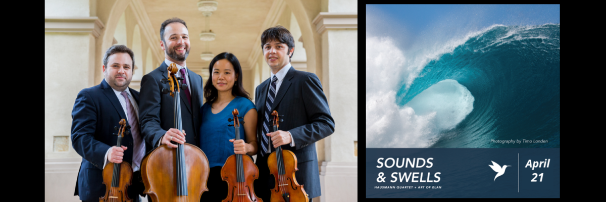 SOUNDS & SWELLS with Art of Elan and the Hausmann Quartet