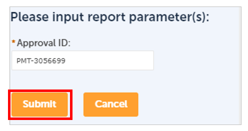 A screenshot showing a where to click submit. 