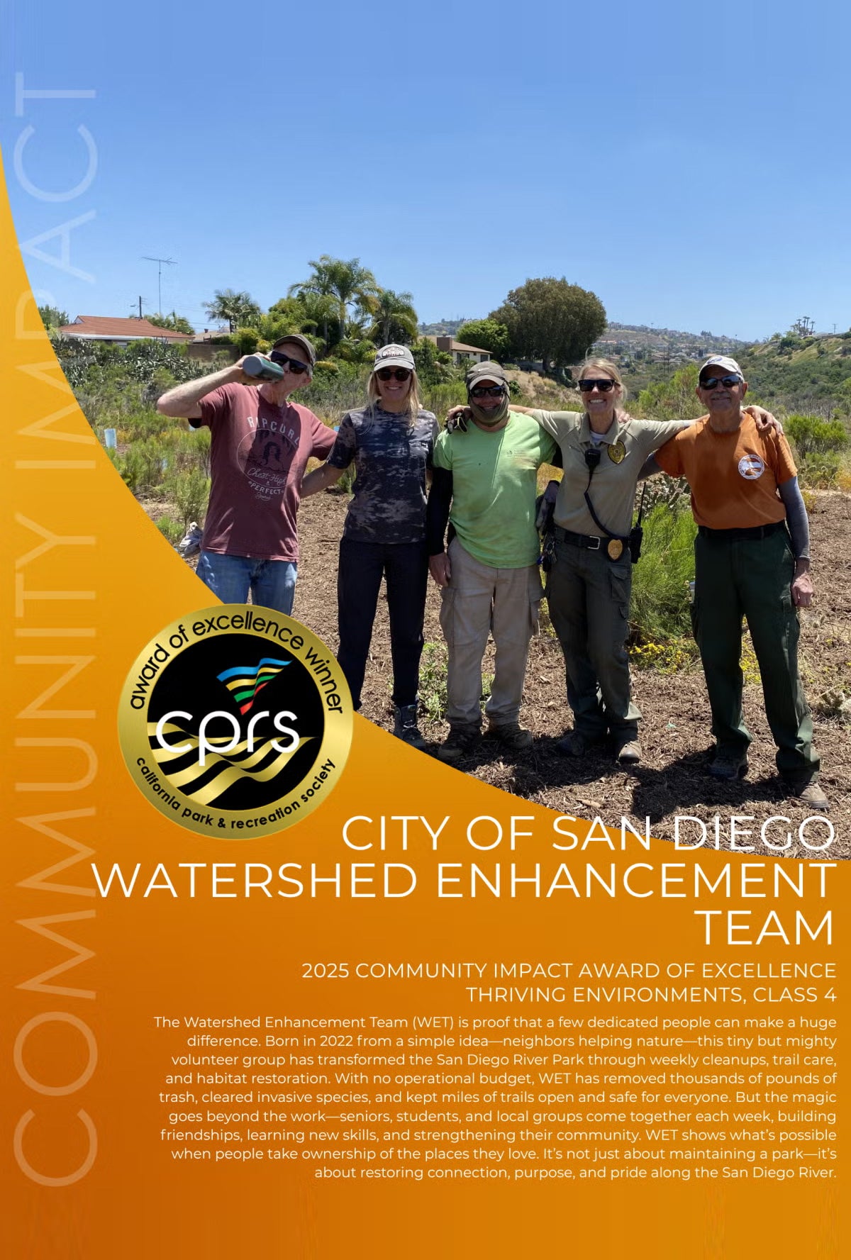 2025 CPRS Community Impact Award of Excellence
