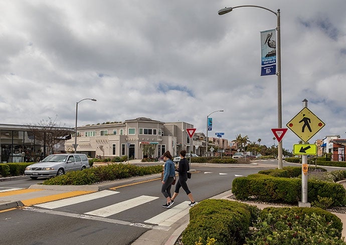 Pedestrian crossing