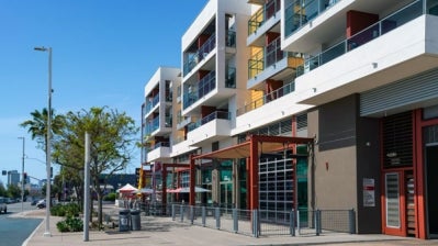 Mixed-use building in Barrio Logan