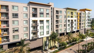 A new housing development