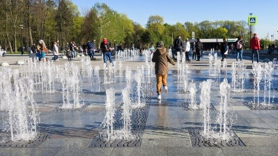 Water Play Public Space