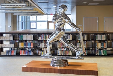 Male Baseball Trophy