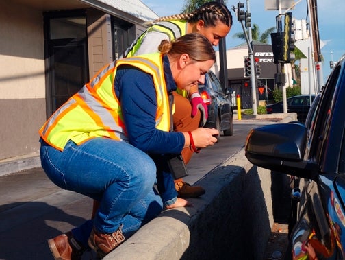 City Inspectors at work