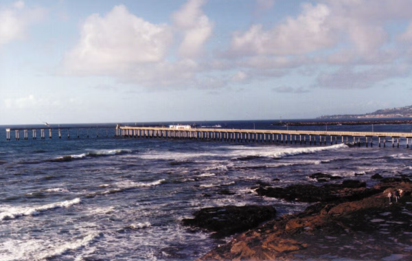 Ocean Beach Pier long shot.
