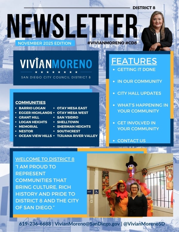 November D8 newsletter