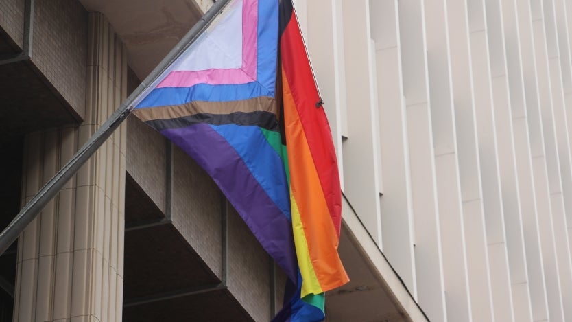 Pride Flat at City Hall
