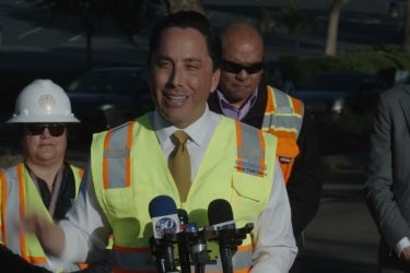 Mayor Gloria Highlights Road Repair Work on Park Boulevard