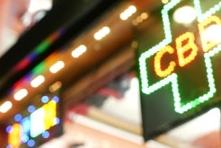 Neon CBD sign 